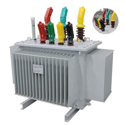 6 kV 11 kV elektrische olie ondergedompelde gevulde transformator voor de distributie van elektriciteit voor drie fasen