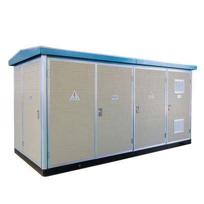 Buitengebouwde compacte transformator-substation voor hoogspanningsdistributie