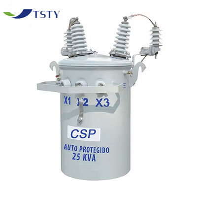 14.4kv laagverlies rechte eenfasige transformator voor vermogen IEC / GB Standard 100kva