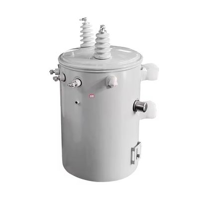 13.8kv 75kva eenfasige transformator met laag verlies voor vermogen binnen de frequentie 50/60Hz