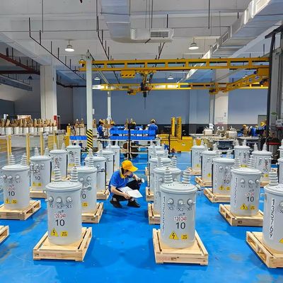 TOROIDAL spoelstructuur 100kVA 150kVA enkelfasige met olie gevulde transformator met laag verlies