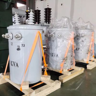 120V 240kV TOROIDAL Olie gevulde transformator 5kva 2 fase voor paal gemonteerd
