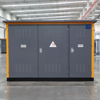 EU-EEU-standaard 15KV 630KVA 15/0.4KV compacte transformator-substation voor stroomvoorziening