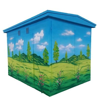 50/60Hz Frequentie OEM Outdoor Compact Distribution Landscape Transformer Substation